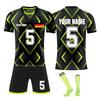 Kit magliette personalizzate uomo e ragazza con nome e numero maglie da calcio personalizzate per ragazzi tuta da allenamento