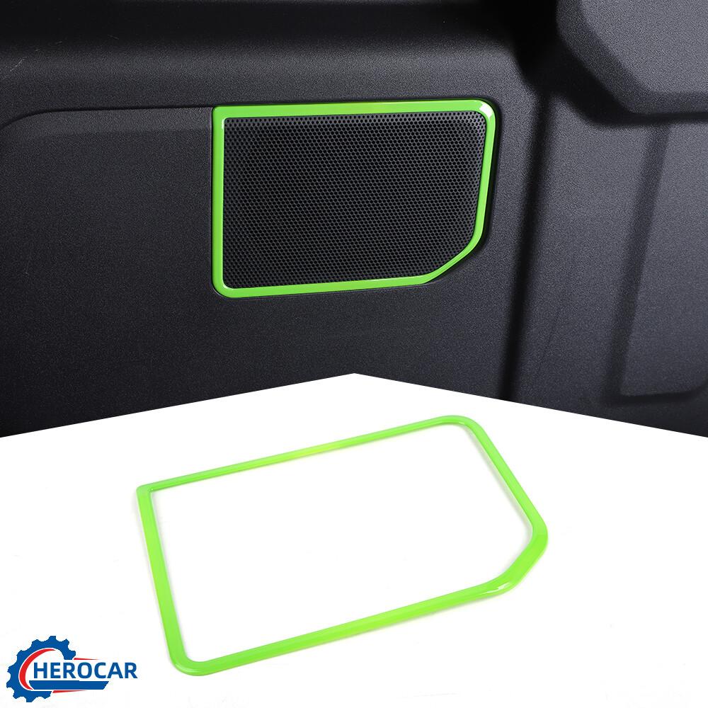 Rear Trunk Speaker Trim Cover Decor Accessories Ring for Ford Bronco +ABS