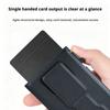 Magnetic Auto Pop-Up Card Holder for Cell Phones Back Kickstand RFID/NFC Blocking