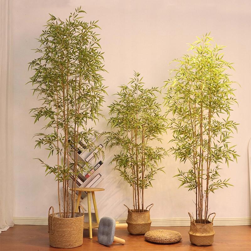 Artificial Bamboo Plant Xxl In A Realistic Pot 180Cm For Home Office