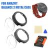 Dla smartwatcha AMAZFIT Balance 2 47mm Metalowa Obudowa Prosta Wszystkoobjęta Odporna na Zarysowania Osłona Powłoka Akcesoria