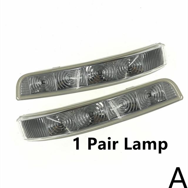 For KIA Sorento XM 2009-2014 Rearview Mirror Glass Lens Turn Signal Lamp LED Light Side  Frame Cover Folding Motor