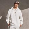 Li Ning Sports Life Collection Loose Fit Hooded American Print Letter Athleisure Versatile Fleece Lined Sweatshirt AWDU923-3
