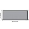 Portable Doorway Mesh Gate Folding Stair Gate Pet Isolation Net Indoor and Outdoor Safety Gate Convenient In and Out