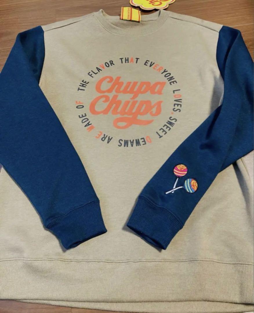

[USED] Super rare Chupa Chups embroidered sweatshirt