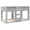Bunk Bed for Kids Concrete Grey 80 x 200 cm Engineered Wood