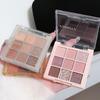 Color Highlight Eyeshadow Palette Shimmer Glitter Matte Luminous