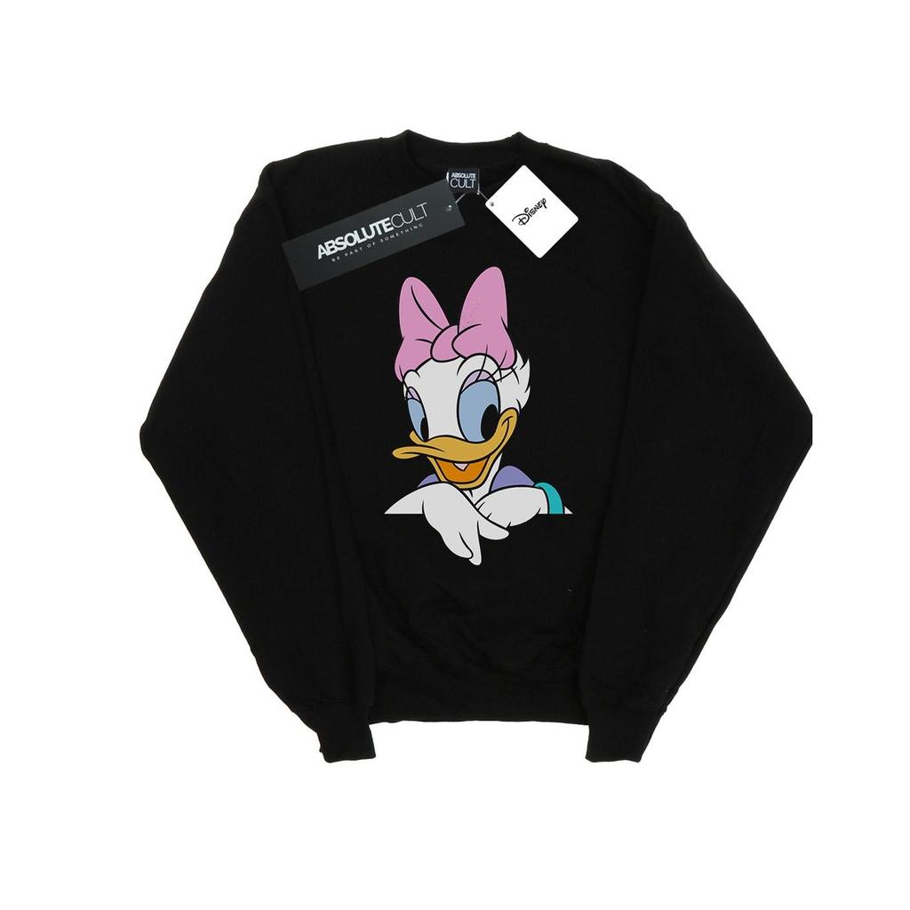 Disney Girls Daisy Duck Big Portrait Sweatshirt