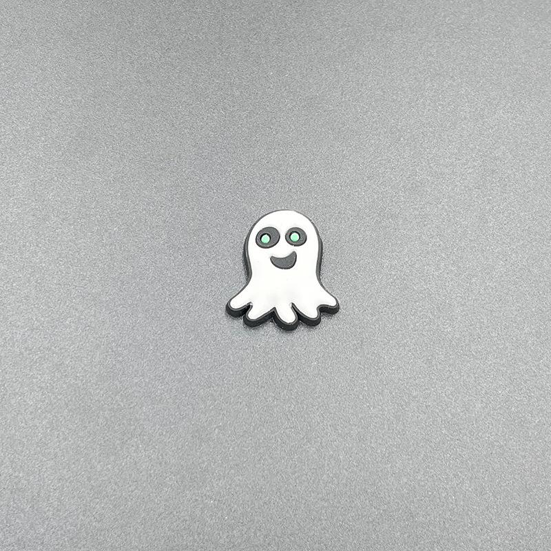 

Мультяшные Хэллоуинские украшения из мягкой резины для обуви, волос, чехлов для телефонов, хранения и соломинок. Patch Accessories