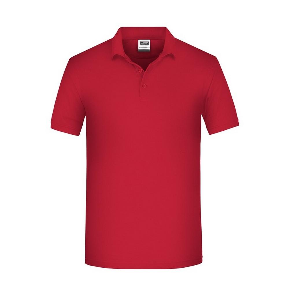 James and Nicholson Mens Bio Workwear Polo Shirt