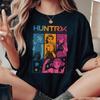 Kpop Demon Hunters T-Shirt Huntrix Merch Kpop Idol Group T-Shirt Clothing Graphic Short Sleeve Men Women All-Season