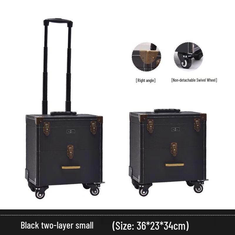 Yilan Professional Beauty & Makeup Artist Rolling Case
