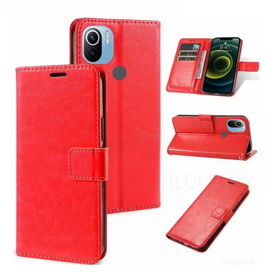 Luxury Leather Flip Protect Case For Xiaomi Redmi A1 A2 Plus 10A 12C 13C Note 12 Pro 5G 13 Lite Ultra 13T Poco C65 Wallet Cover