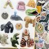 Cute Animal Stickers Funny Personalized Animal Stickers New Hand-Painted Decals for Journal Diary Scrapbook Photo Album Decor