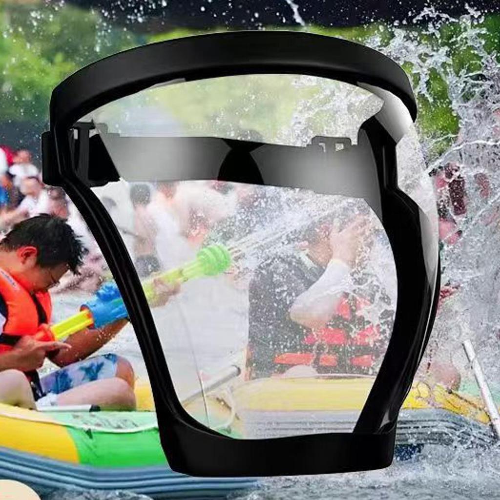 New Work Protective Hood Anti-Fog Face Cover High Definition PC Lenses Face Protective Tool For Home Kitchen Construction Work