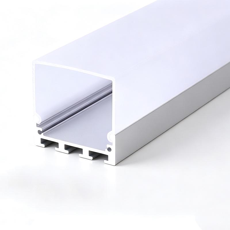 Three-Sided Waterproof Linear Light: Luminous Surface-Mounted/Suspended Thickened Aluminum Groove for Commercial Use