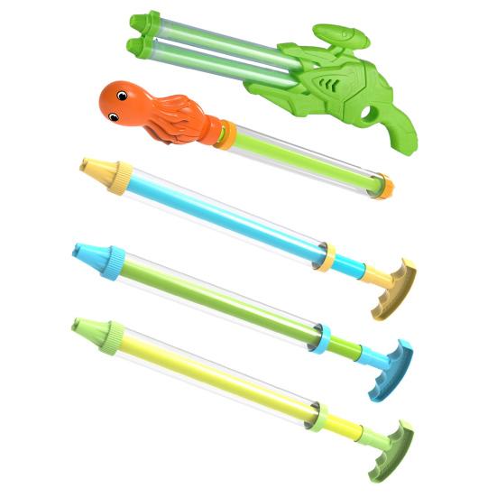 Pistola ad acqua per bambini Gioco d'acqua in cortile Giocattolo a lunga gittata 8-10 m Spruzzo Grande capacità Giocattolo ammollo acqua per esterno Estate Cortile Spiaggia