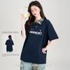 Baleno Women's Plaid Print Polo T-Shirt