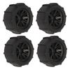 4Pcs Strong Grip Pattern RC Tire Wheel for WLtoys 144001/144010/124016/124017/124018/124019 RC Car