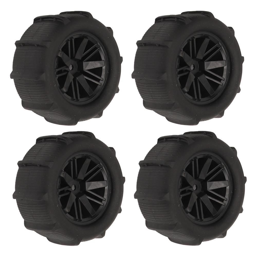 4Pcs Strong Grip Pattern RC Tire Wheel for WLtoys 144001/144010/124016/124017/124018/124019 RC Car