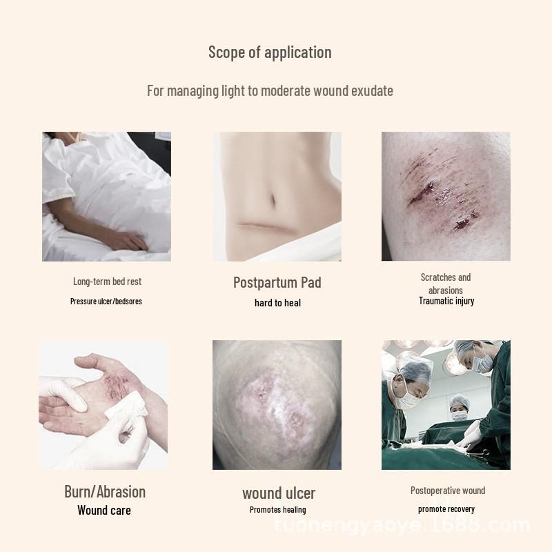 Tuoneng Hydrokolloid-Pflaster gegen Dekubitus für den sakrokokzygealen Bereich bei älteren Menschen