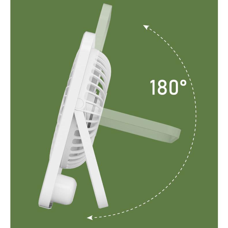 Digital Display Foldable Desk Fan