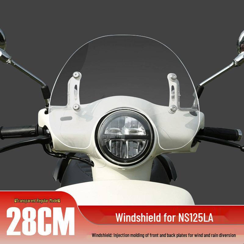 Universal Retro Windshield for Honda NS125LA Motorcycle