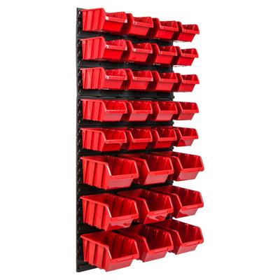 Workshop Tool Board 57x116 Cm + 29 Trays