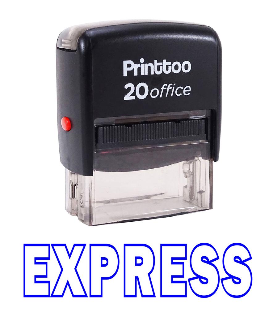 Printtoo Rubber Stamp Office Stationary Self Inking EXPRESS Custom