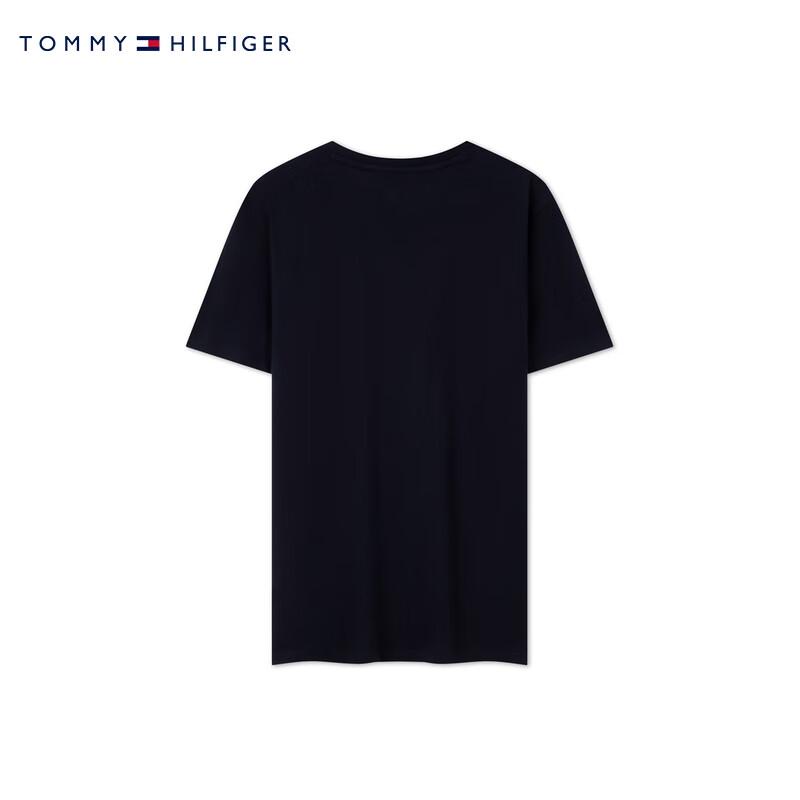 Tommy Hilfiger Men's Soft-Feel Pure Cotton Embroidered T-Shirt
