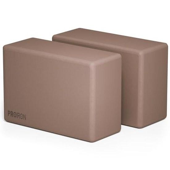PROIRON Yoga Block 2-Piece Set Firm Stretch 2 Pieces High-Density EVA Popular Moisture-Resistant 23157.5cm (5 Colors)