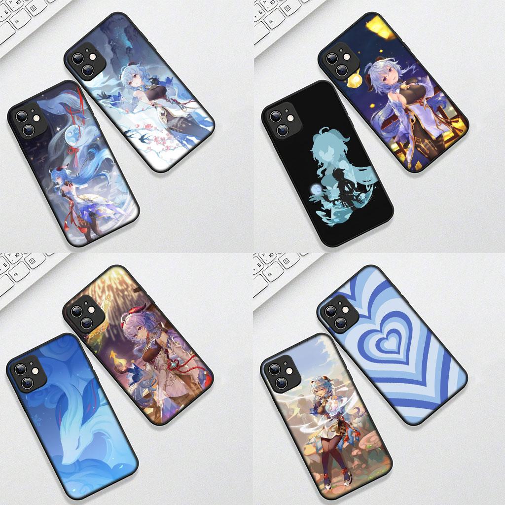 Soft Phone Cover for Apple iPhone 17 16 14 15 Pro Max Plus 15+ 16E XR ProMax Air Case Gan Yu Genshin GanYu Impact Casing