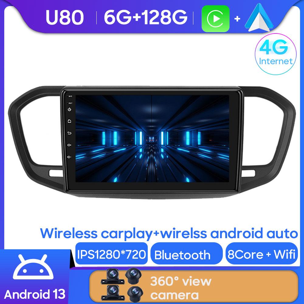 Android Car Multimedia Stereo For LADA Vesta 2025 Radio CPU HDR QLED Player GPS Navigation Carplay Auto Wifi  No 2din 2 DIN DVD