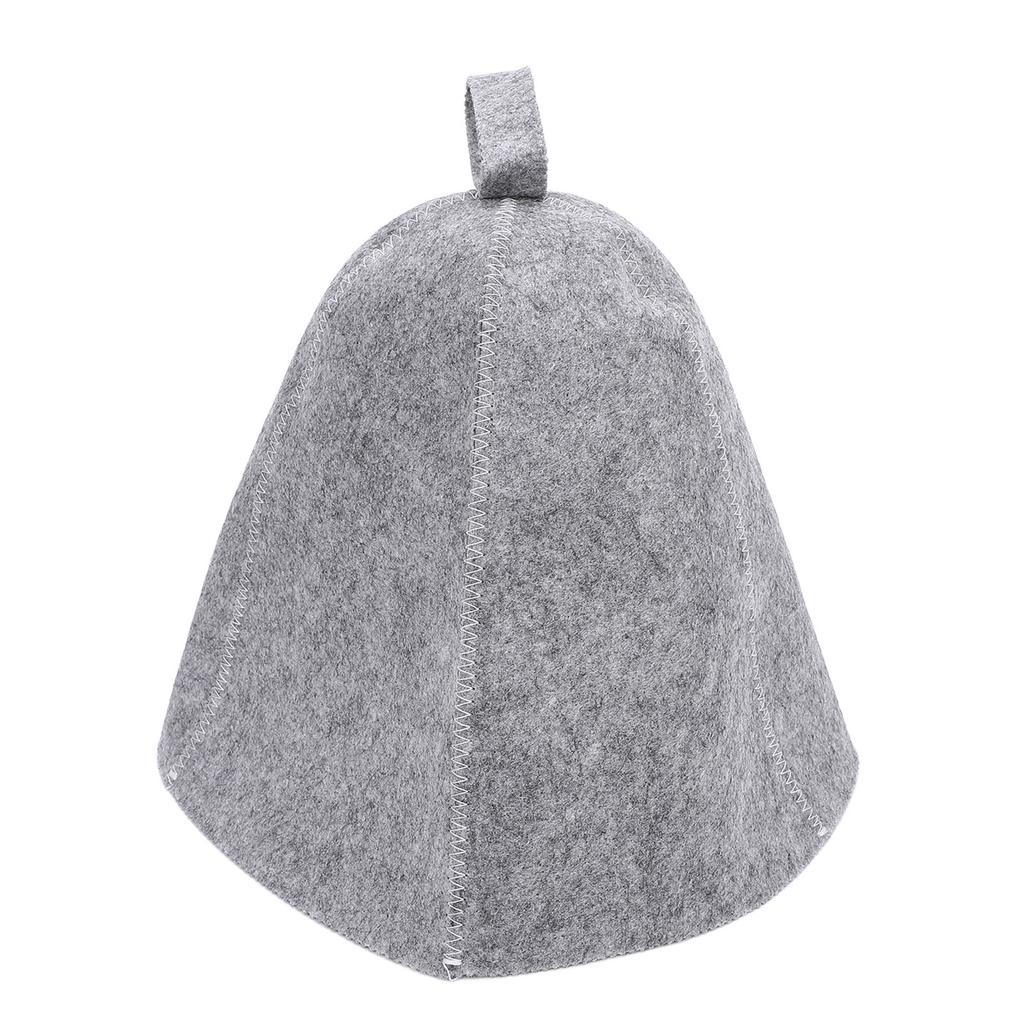 2pcs Men Sauna Hat Thick Absorbent Heat Insulating Breathable Sauna Steam Bath Accessories
