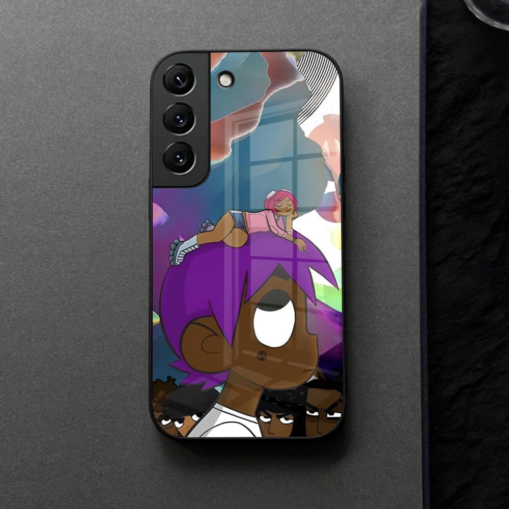 Lil Uzi Vert Phone Case Glass For Samsung Galaxy S21 S25 S22 S20 S24 S23 Ultra Fe Plus A16 A34 A54 A24 Coque