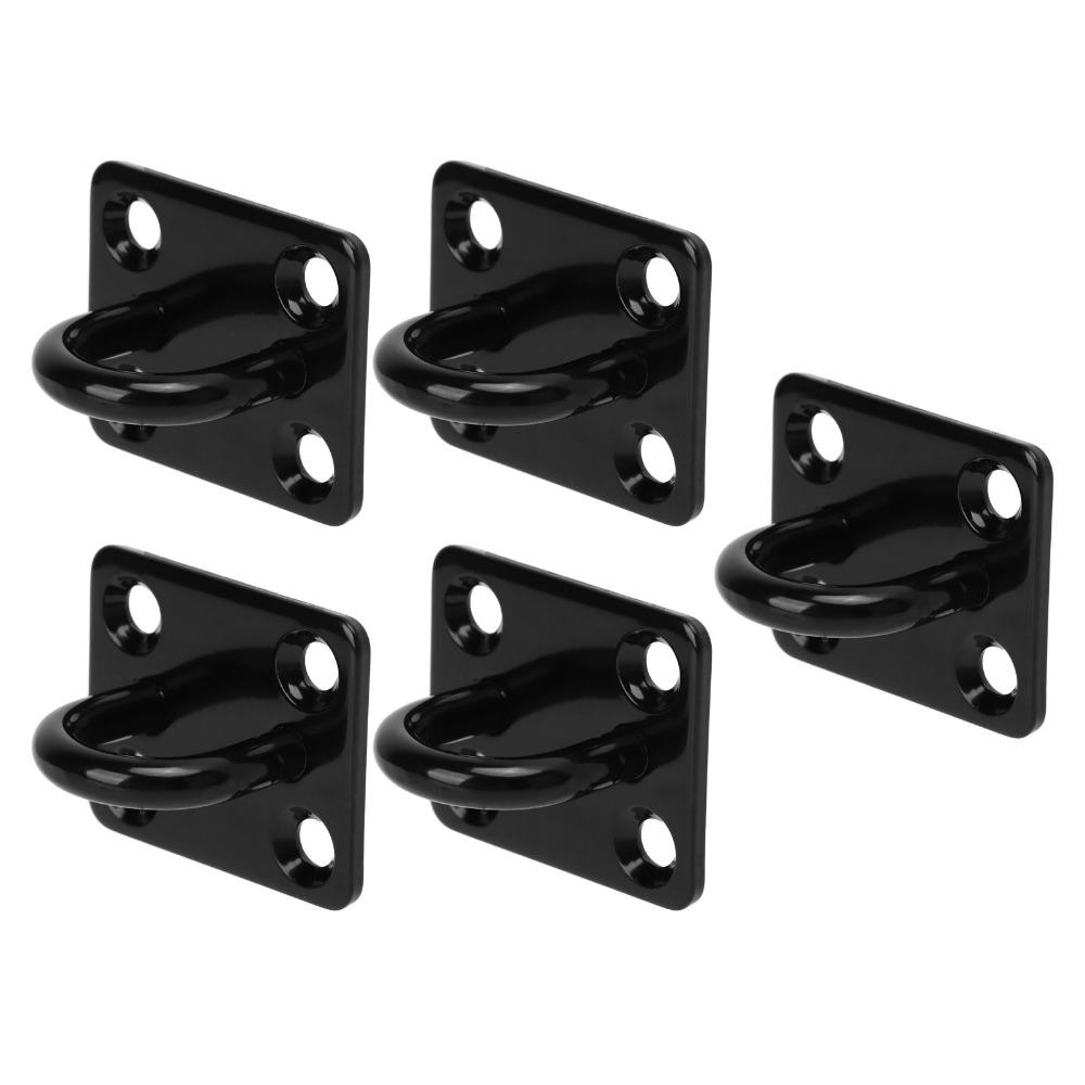 5 Pcs 5/6/8mm Ceiling Hook Thickened Door Hanging Buckle Durable Fixing Buckle  Wall Mount