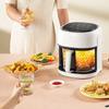 Intelligenter 4,5L Glas-Heißluftfritteuse – Sichtbares Garen, Leicht zu reinigen, Multifunktionaler All-in-One Elektrischer Frittierer für Zuhause