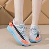 2025 new spring and summer casual mesh women's fly-woven shoes women's soft-soled high-end single shoes breathable running sports shoes