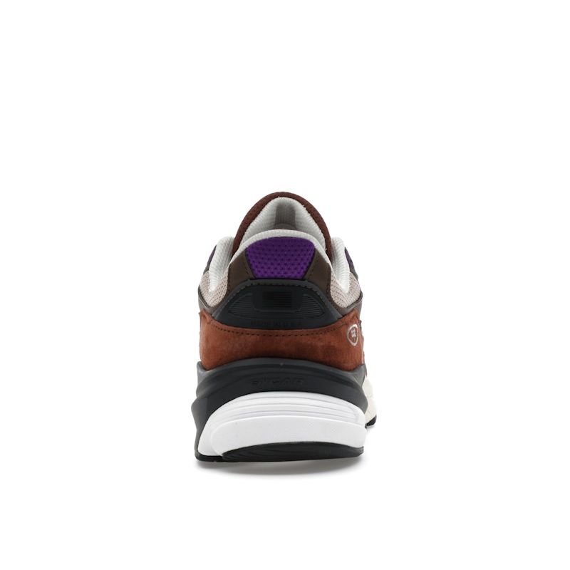 New Balance 990v6 Hergestellt in den USA Rich Oak Cosmic Grape Unisex-Sneaker Braun U990OP6