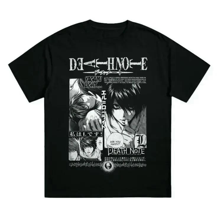 Anime Vintage Graphic Tee, Shinigami Eyes Tee, Death Note Shirt, Anime T-Shirt