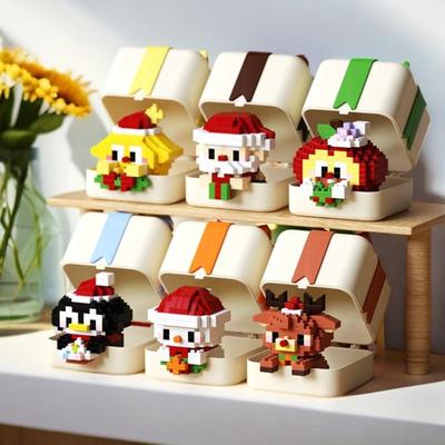 Chaolechuang Christmas Tree Micro-Block Assembly Toy Set for Children