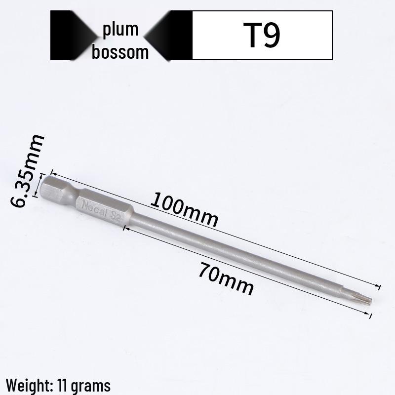 Magnetic Plum Blossom Screwdriver Replacement Bits T15 T20 T25 T30