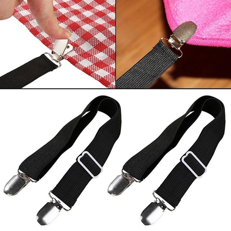 4X Adjustable Elastic Bed Sheet Clip Mattress Cover Corner Holder Clip Fasteners