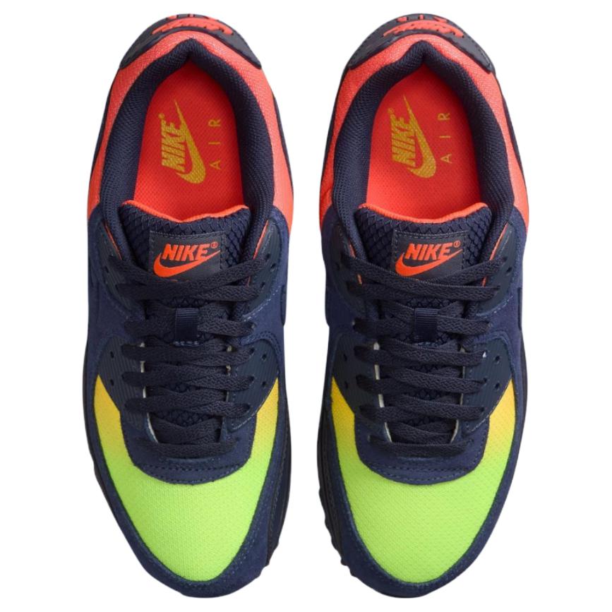 Nike Scarpe da Corsa Basse Air Max 90 Unisex Blu Arancio DM0029-700