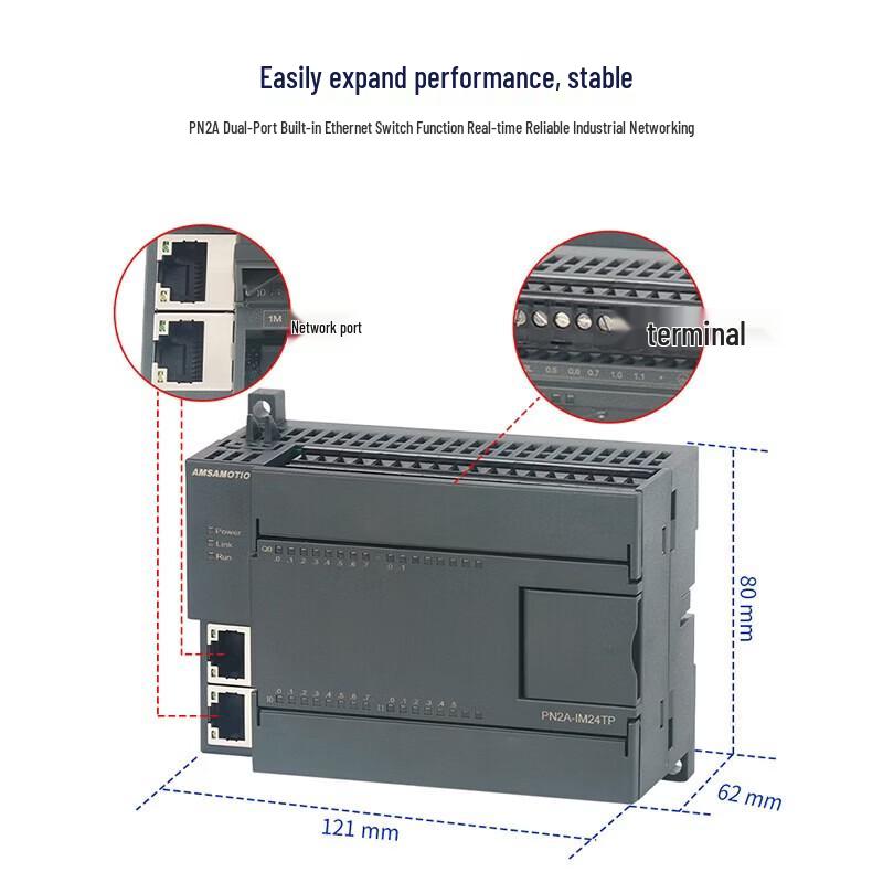 AimoXun Profinet Remote Distributed IO Expansion Module