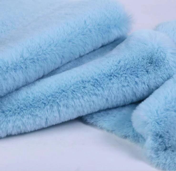 50x170cm Thickened Imitation Rabbit Plush Fabric Fur 2cm Soft Faux Fur Fabric DIY Collar Of Coat/Clothing Accessories/Scarves