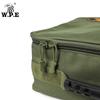 W.P.E Carp Reel Tackle Bag - Splashproof 37x37x15cm Fishing Handbag for Accessories