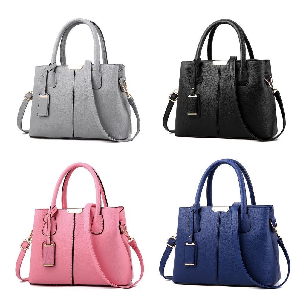 European And American Style 2023 New Fashion Litchi Pattern Women's Handbag