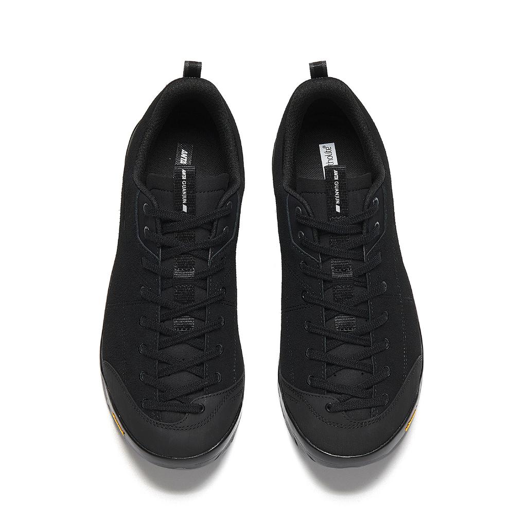 Anta Slip Resistant Abrasion Resistant Casual Shoes Men's Basic Black 112618805A-2