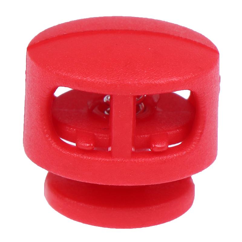 10 Stück Kordelstopper Schnallen Klemme Knebelclip DIY Schnürsenkel Taschenzubehör